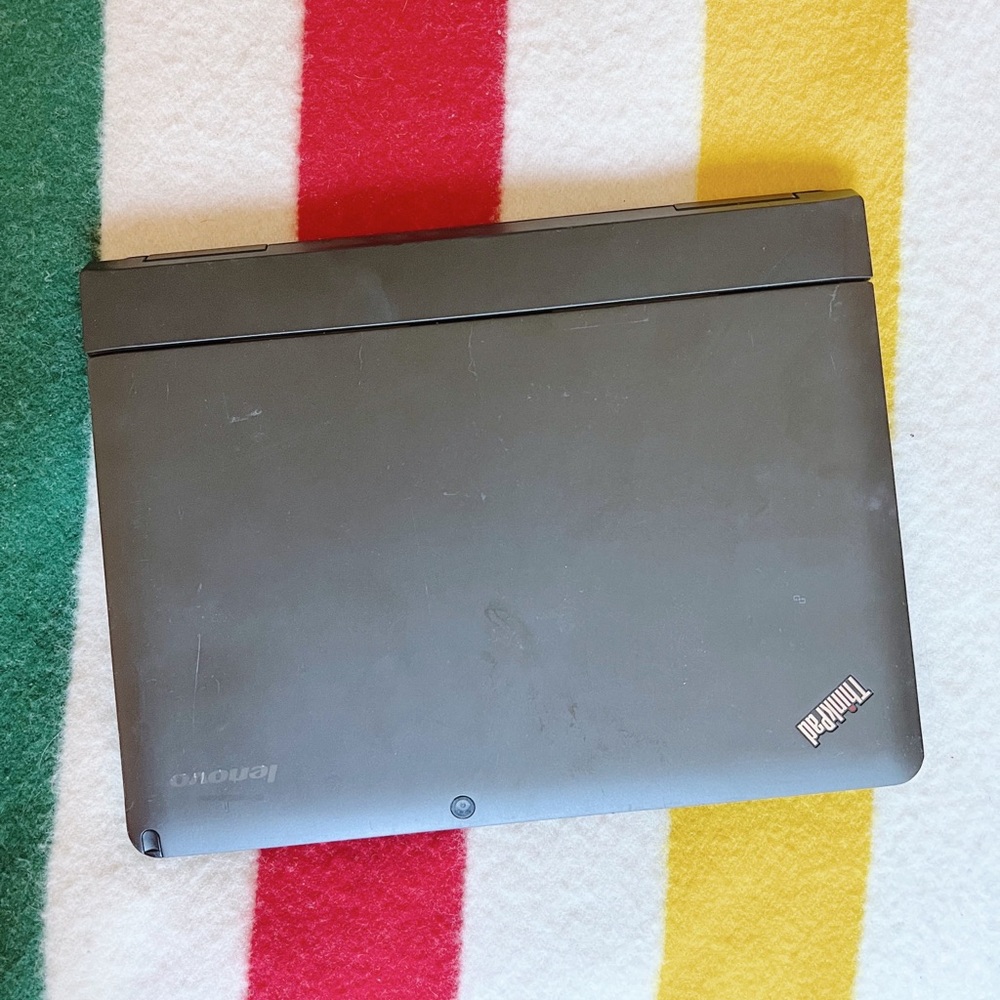 Lenovo helix ThinkPad and tablet ultrabook Laptop 256 GB SSD in Black
